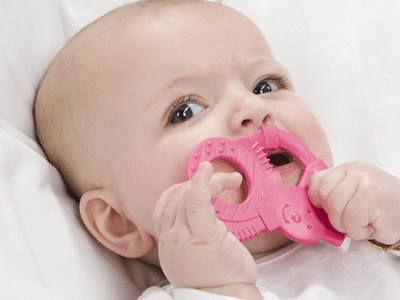 Mitaine de dentition avec bruit de froissement pour bébé MALARKEY